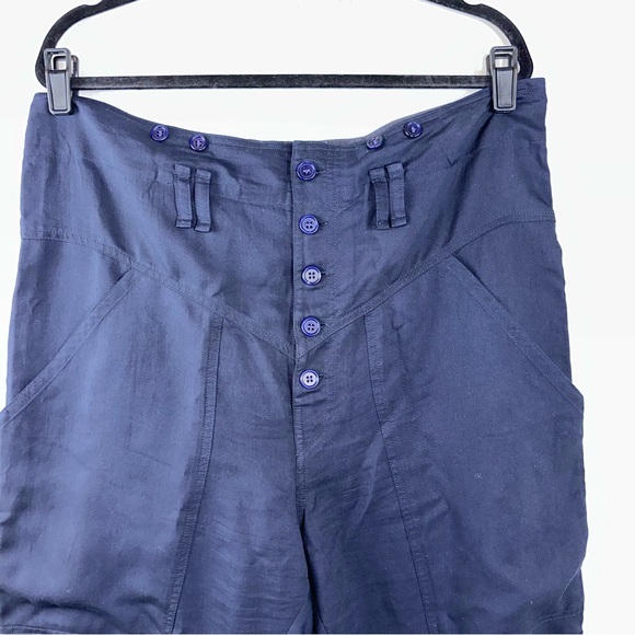 Isabel Marant Etoile Sineba Pants in Faded Night Size 40 - Picture 2 of 9